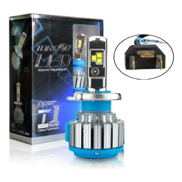 2 Bombillos Luces Led H4, H7, H11, H13, 9004, 880/881