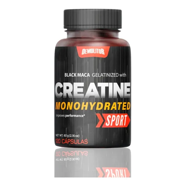 Creatina Monohidratada Demolitor Sport 120 Caps