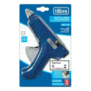 Pistola Cola Quente Profissional, 40w, Bivolt, Apl20 Tilibra Pistola Cola Quente Profissional, 40w, Bivolt, Apl20 Tilibra