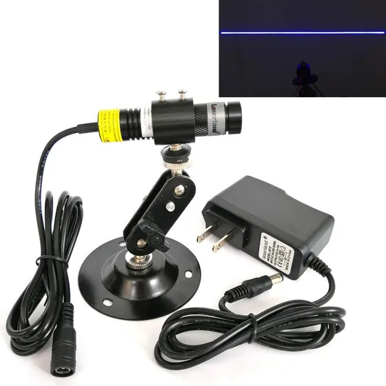 Linea Azul Modulo Laser Generador Proyector Diodo Para Casa