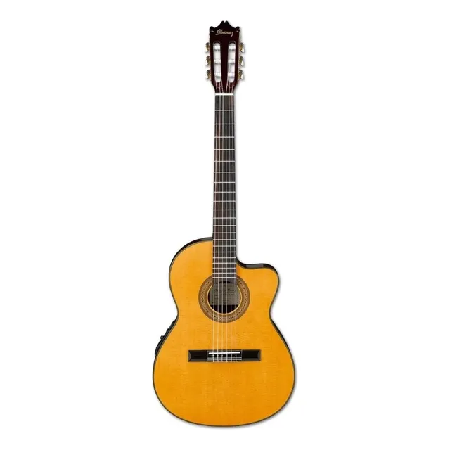 Violão Eletroacústica Ibanez Classical Ga5tce Para Destros Amber High Gloss Brilhante