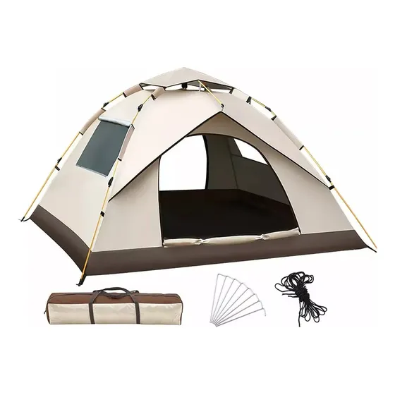Carpa tienda Lumoku Automática Tienda Casa Campaña Grandes Para Acampar 4 Persona 210*215cm
