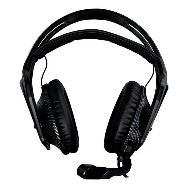 Vorago Game Factor Hsg500 Audífonos Diadema Gamer Microfono 3.5 mm Super Bass Negro