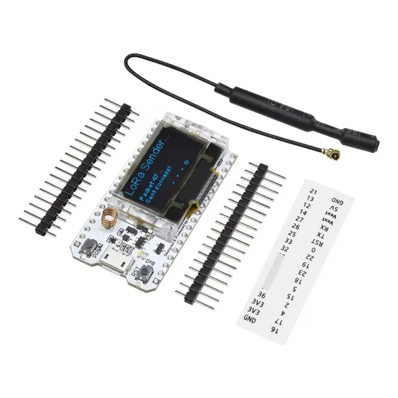 Modulo Lora Sx1276 Esp32 Display 0.96p Oled Wifi Bluetooth