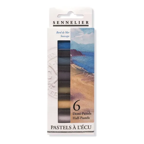 Sennelier Juego 6 Palillo Tra Suave Medio Pastel
