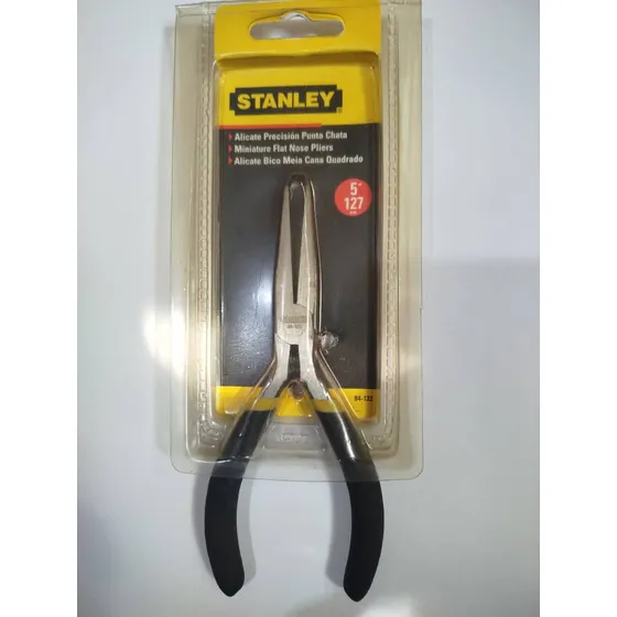 Mini Pinza Stanley Boca Ancha Plana
