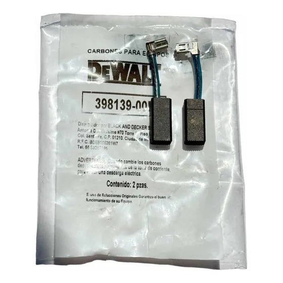 Juego De Carbones Para Router Dewalt Dw616 Y Dw618 Original