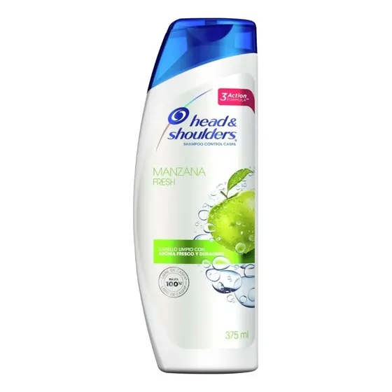 Shampoo Head & Shoulders Manzana Fresh 375 Ml | Cuotas sin interés