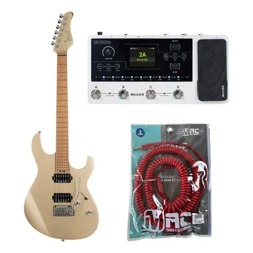 Guitarra Elétrica Cort G300 PRO SuperStrat 6 Cordas Mogno Africano
