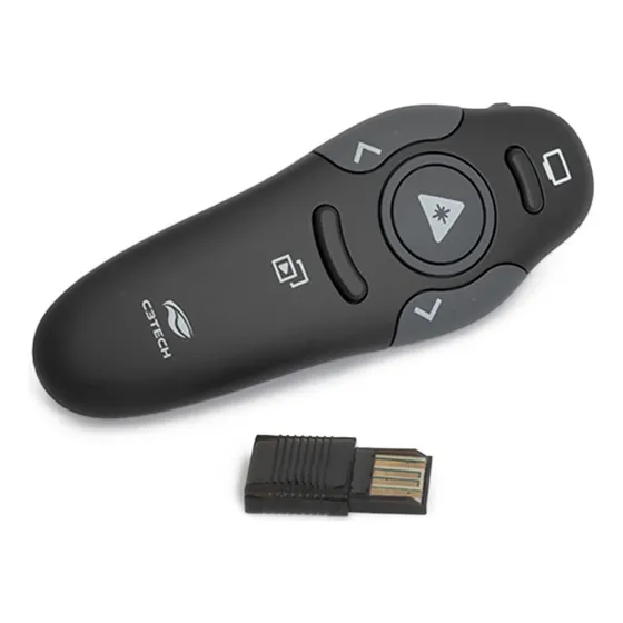 Apresentador Sem Fio Ap-400bk C3tech