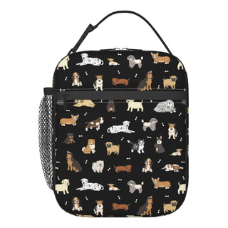 Bolsa De Almuerzo Oplp Con Diseno De Perros Lindos, Para ... Bolsa De Almuerzo Oplp Con Diseno De Perros Lindos, Para ...