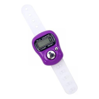 4 Contador De Número De Ajuste De Mano 5 Violeta 4 Contador De Número De Ajuste De Mano 5 Violeta