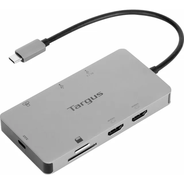 Estación De Acoplamiento Targus Usb-c Dual Hdmi 4k Con Paso 