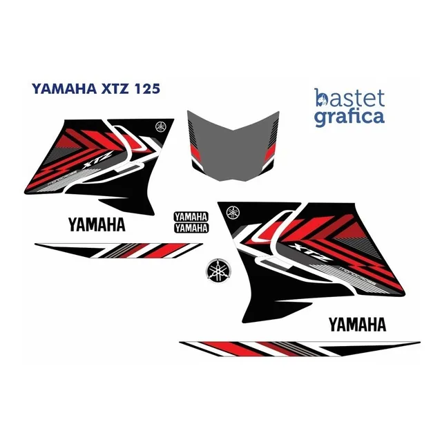 Sticker Tyamaha Xtz 125 Calcomanias