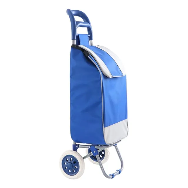Carrito De Compras Para Subir Escaleras De 2 Ruedas De Alta Color Azul