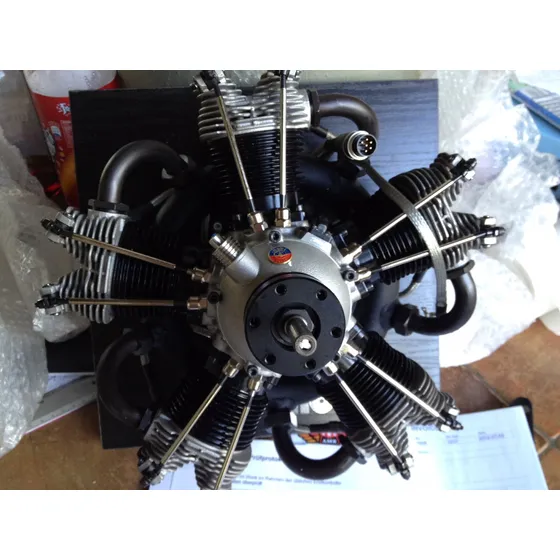 Rc Motor De Gasolina Moki 250cc  Para Aeromodelismo