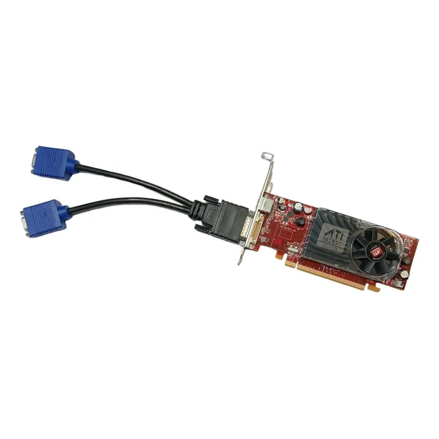 Tarjeta De Video Pci Express Ati 102 B27602 B, Con Dms-59