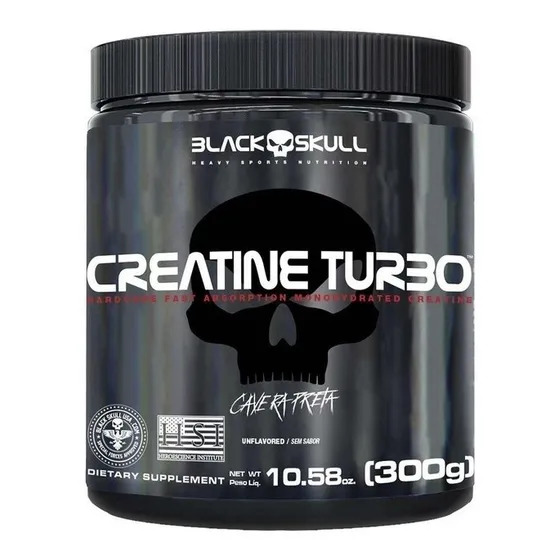 Creatina Creatine Up 300g Creapure - Black Skull Envio Ja 