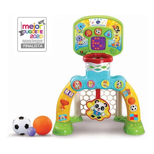 Centro De Deporte Basket Gol 3 Modos Luz Sonido Vtech Bebes