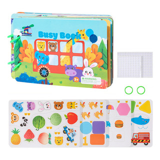 A Libro Montessori Magnético Para Preescolar A Libro Montessori Magnético Para Preescolar