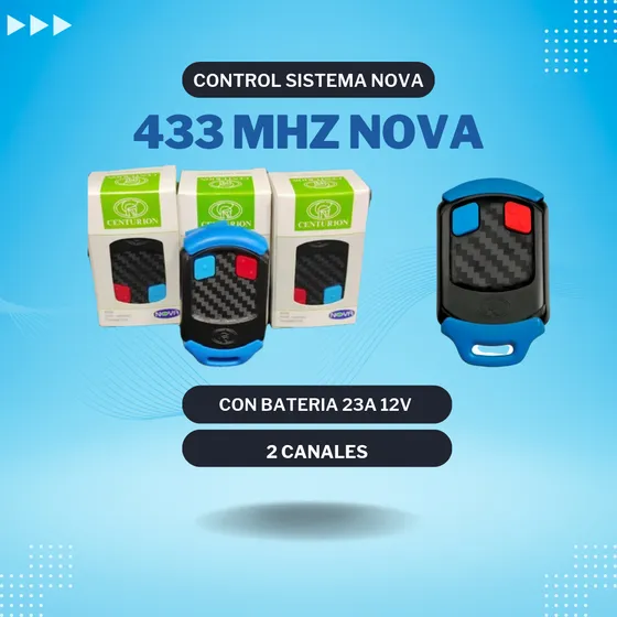 Control Porton Nova 2 Botones