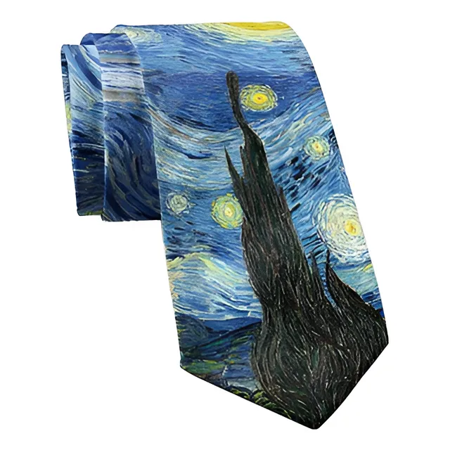 Corbata Cuadro Obra De Arte