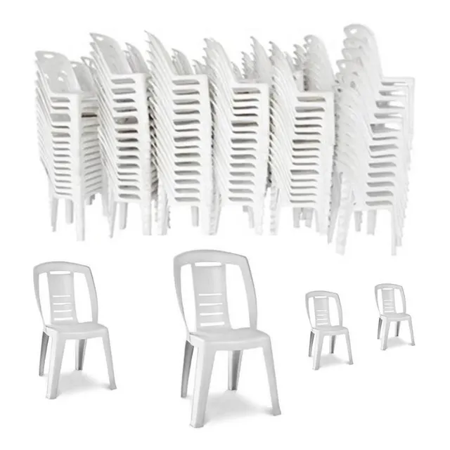 Alquiler plásticas De Pvc Blanca X 50 Unidades g P