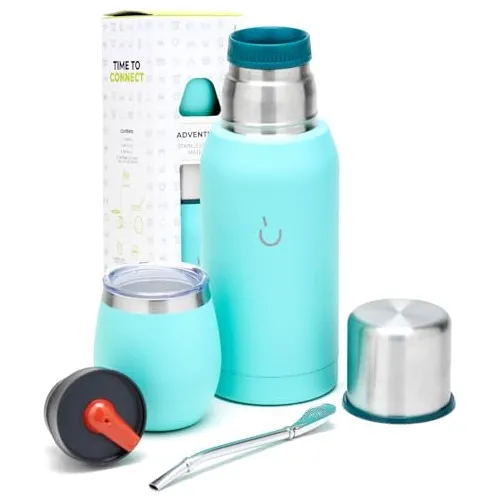 Balibetov Yerba Mate Kit - Incluye 1 Yerba Mate Cup, F1rk2