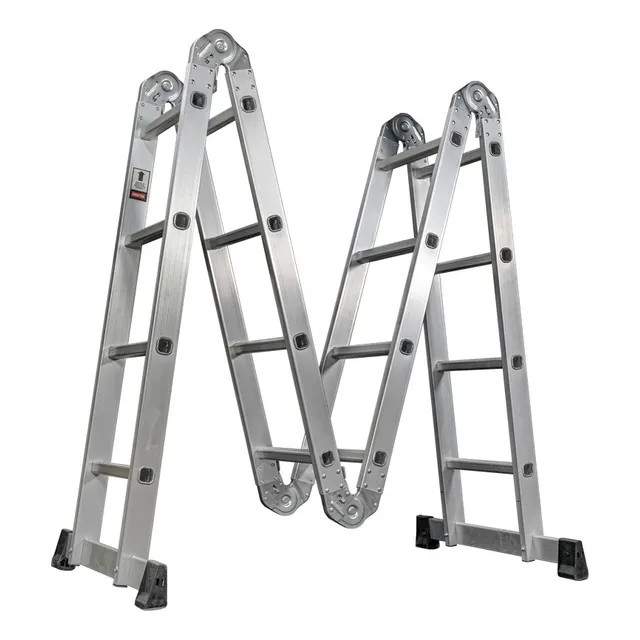 Escalera Multipropósito Mammut 4x4 16 Peldaños Alto:4.80mt