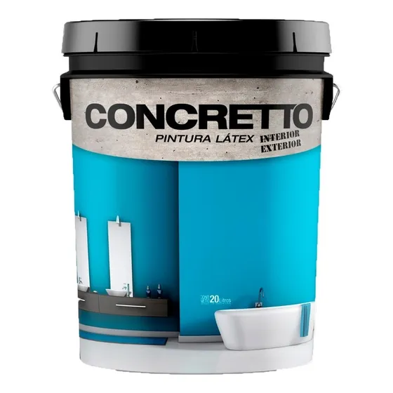 Pintura Látex Concretto 20l Interior/exterior Antihongo
