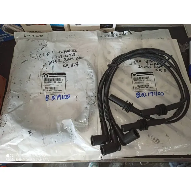 Cables De Bujia Jeep Cherokee Dakota/ Dodge Ram 1500 Kk 3.7
