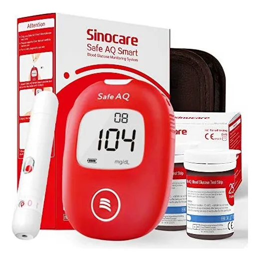Glucómetro + 50 Tiras Reactivas + 50 Lancetas