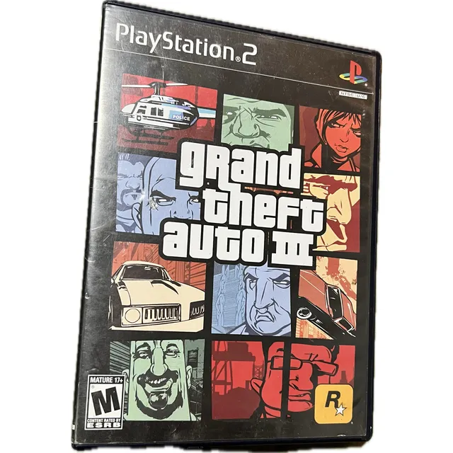 Grand Theft Auto 3 (gta 3) Ps2 Original