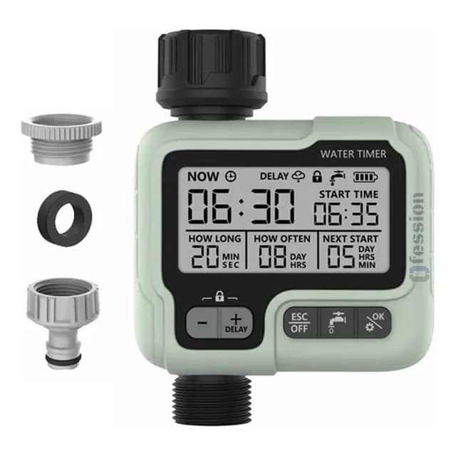 Temporizador Programable Riego Automatizado Plantas Macetas