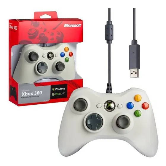 Control De Xbox 360 Y Pc Alambrico Nuevo Caja 