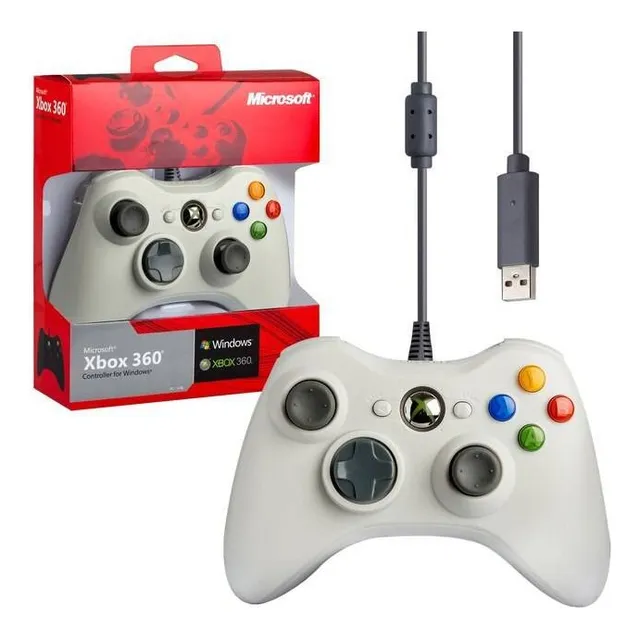 Control De Xbox 360 Y Pc Alambrico Nuevo Caja 