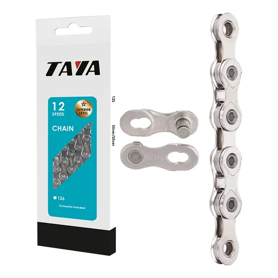 Cadena 12v Taya 126 Eslabones 1x12 C/eslabon Rápido Mtb Ruta
