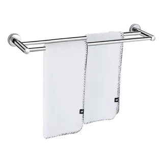 Toalheiro Porta-toalhas Suporte Duplo De Parede Em Aço Inox Toalheiro Porta-toalhas Suporte Duplo De Parede Em Aço Inox