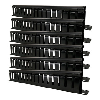 6 Organizador Horizontal 1u Cableado Red Metálico Servidor 6 Organizador Horizontal 1u Cableado Red Metálico Servidor