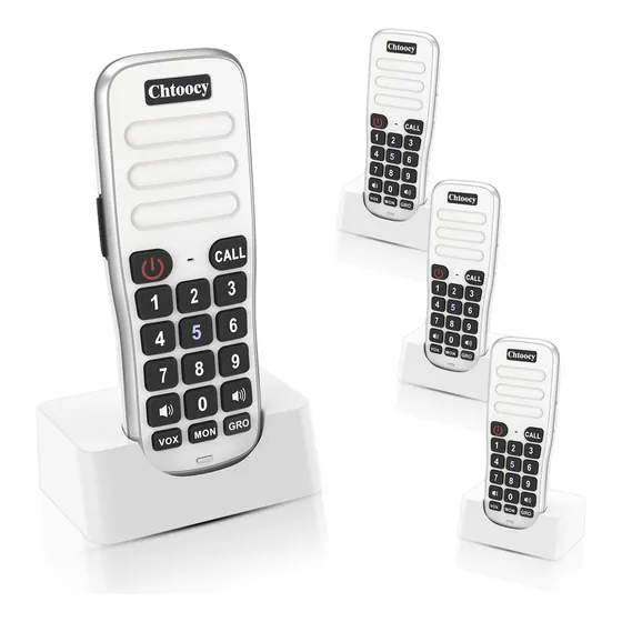 Intercomunicador Recargabl Inalambrico Para Habitacion Casa