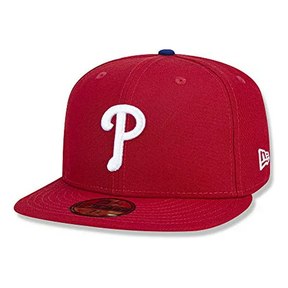 Gorra Roja New Era Philadelphia Phillies 59fifty On Field