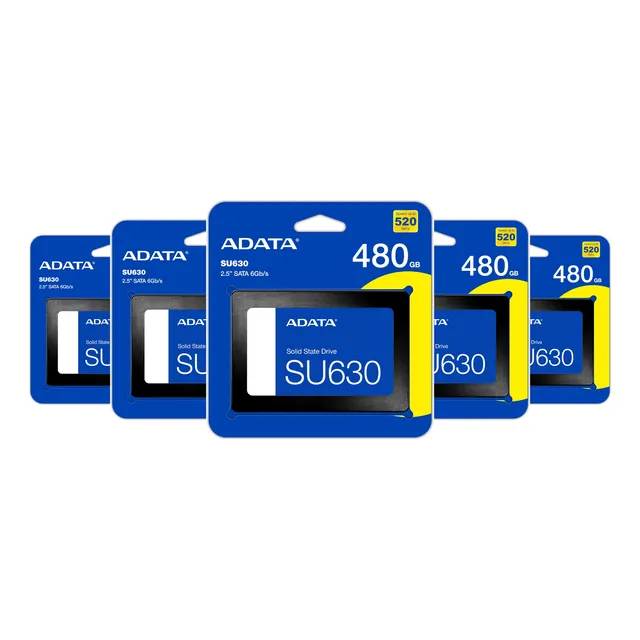 Kit 5 Disco Solido Adata 480gb Ssd Interno Asu630ss-480gq-r