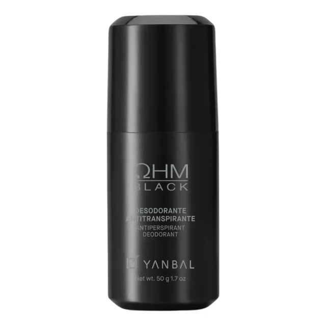 Ohm Black Deo Roll On Desodorante Yanbal