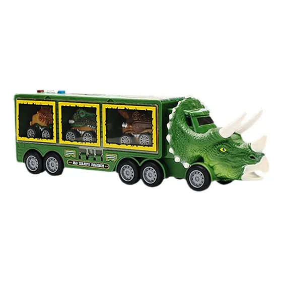 Juguete Camión Dino Party Truck Con Luz, Sonido, Dinoautitos