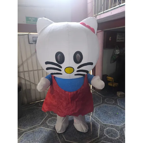 Hello Kitty Botarga Disfraz Lista Para Usarse
