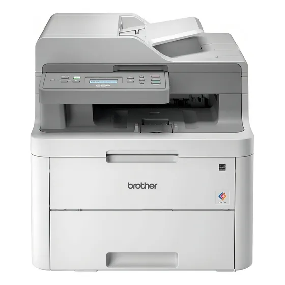 Impressora multifuncional cor Brother Laser DCP-L3551CDW 127V