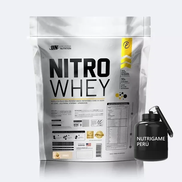 Nitro Whey 5 Kilos Proteina Whey - Tienda Fisica