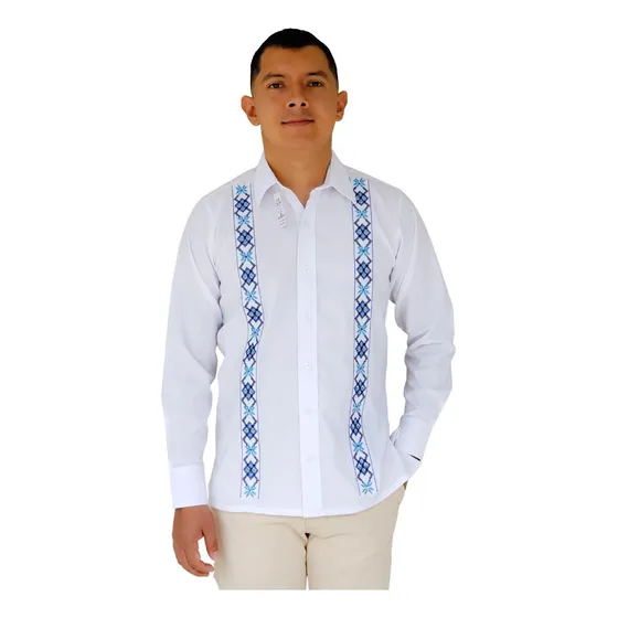 Camisa Guayabera Mexicana En Lino