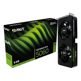Placa De Video Palit Rtx 3060 Ti Dual Lhr V1 8gb Gddr6 256b