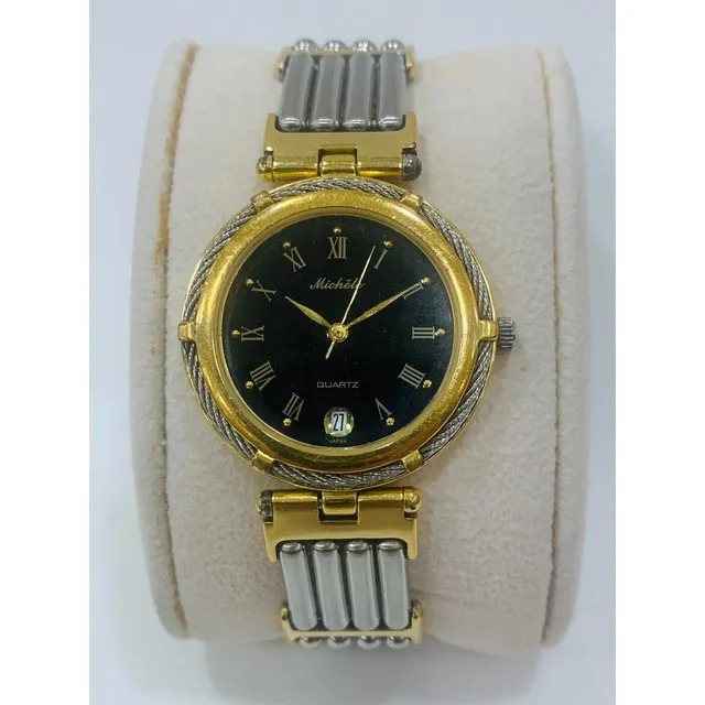 Reloj Michele  Dorado Plateado Original